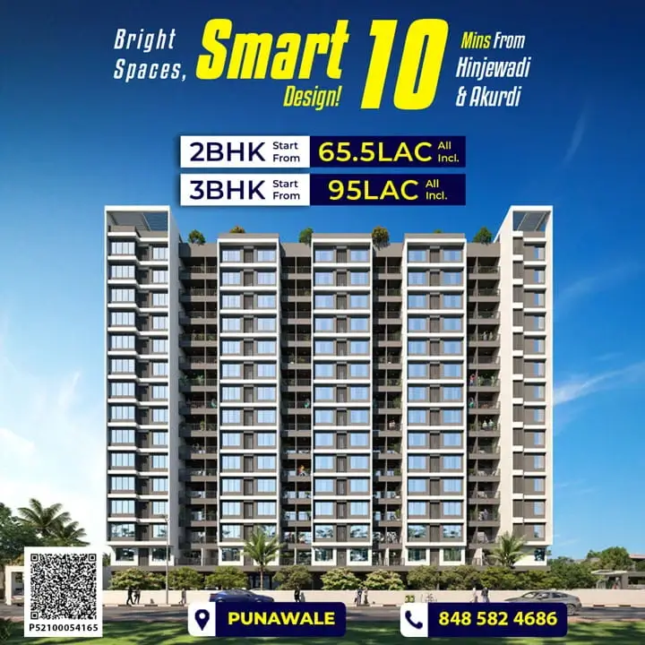 Shriyans 3.0 Punawale Mobile Banner